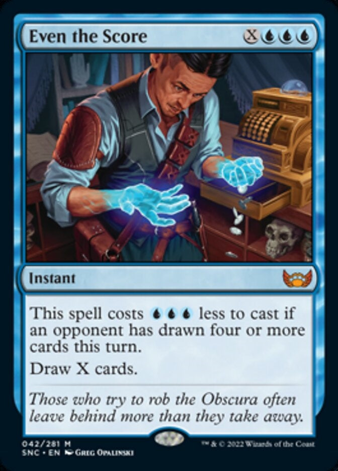 Even the Score [ #042/281 ] (SNC-M)