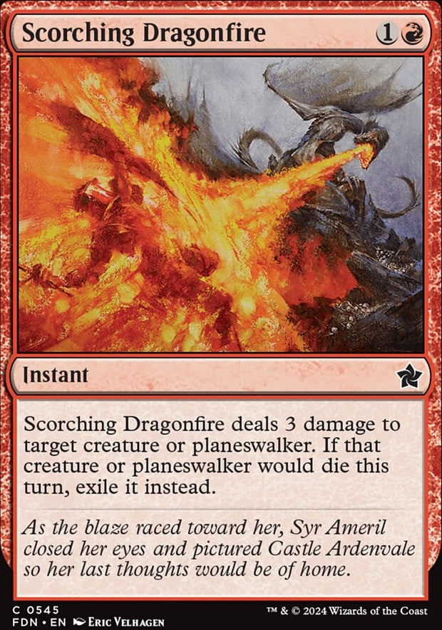 Scorching Dragonfire [