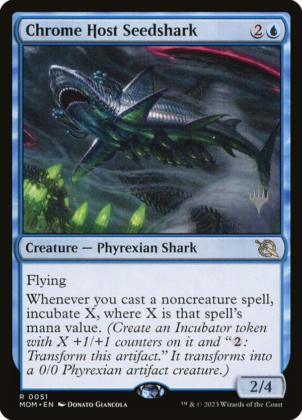 Chrome Host Seedshark [#0051] (MOM-R-PP-FOIL)