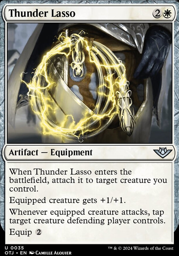 Thunder Lasso [#0035] (OTJ-U-FOIL)