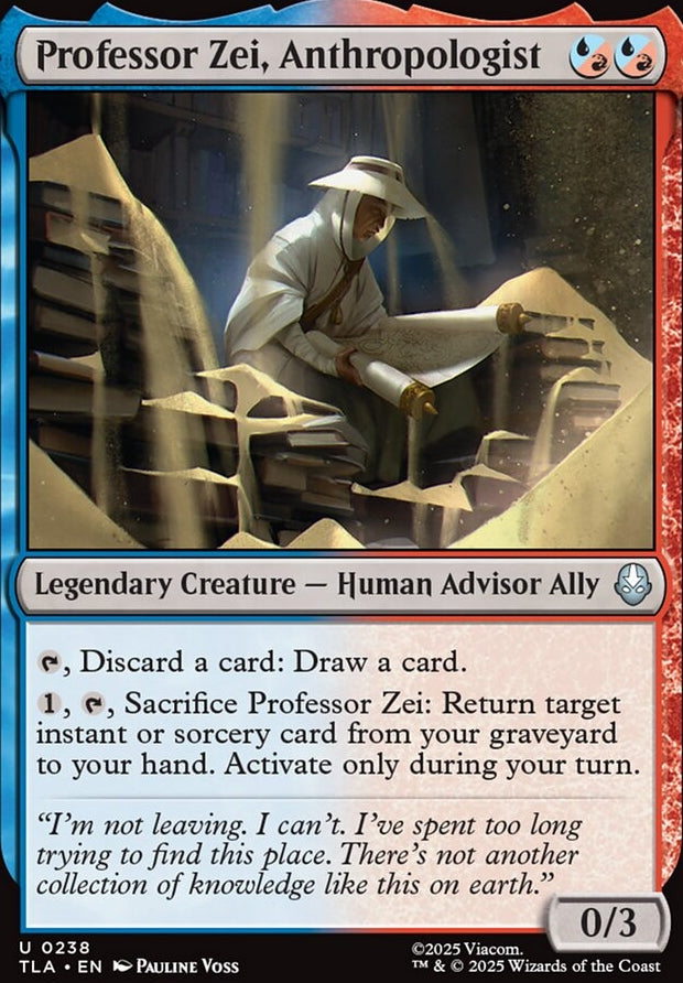 Professor Zei, Anthropologist [ #0238 ] (TLA-U)