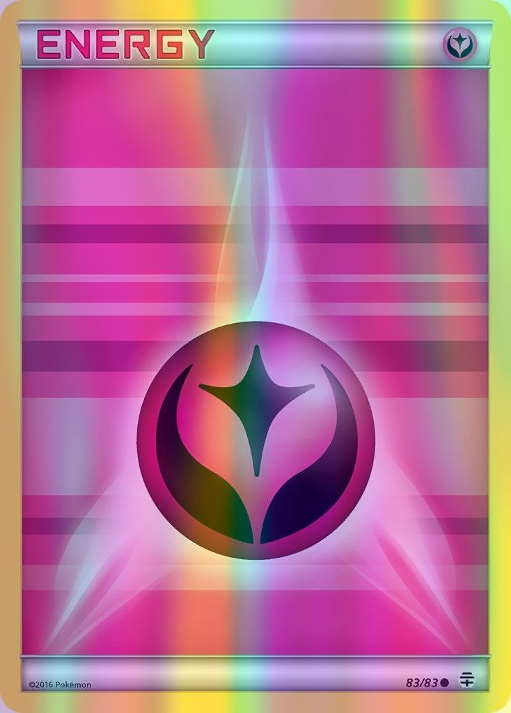 Fairy Energy - 083/083 (GEN) Common - Near Mint Reverse Holofoil
