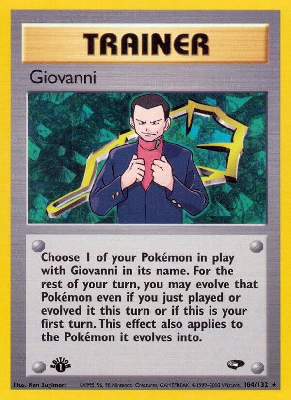 Giovanni 104/132 (G2) Rare - Near Mint Unlimited