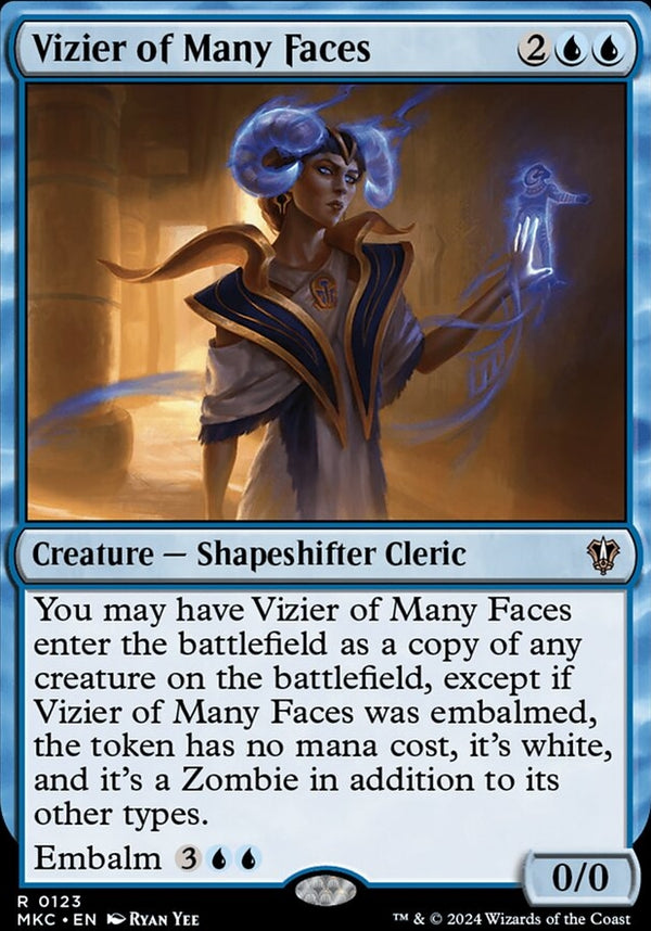 Vizier of Many Faces [#0123] (MKC-R)