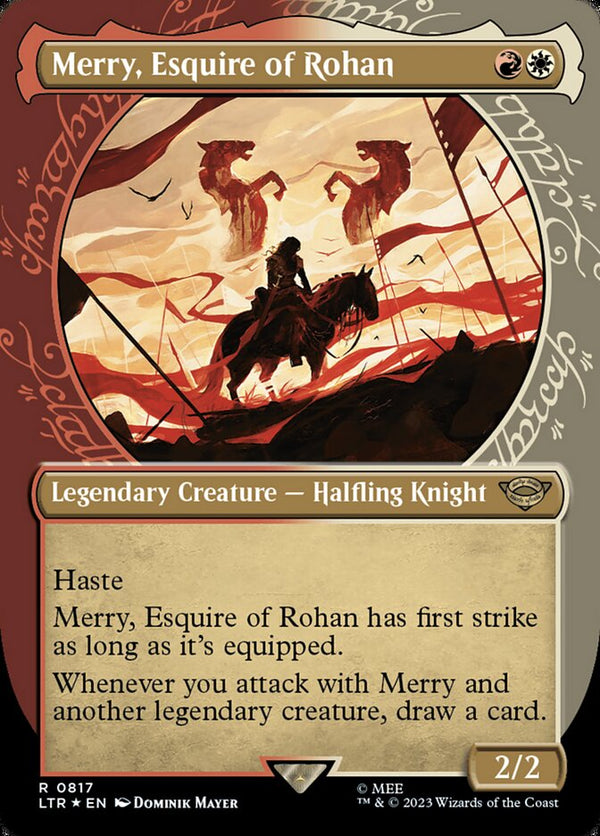 Merry, Esquire of Rohan [#0817 Surge Foil] (LTR-R)