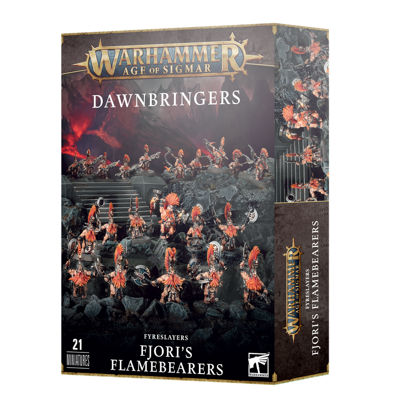 Age of Sigmar: Fyreslayers - Fjori’s Flamebearers (Dawnbringers)