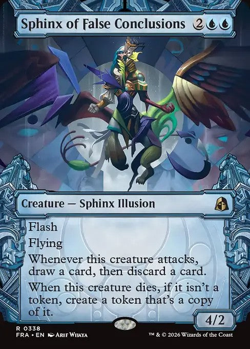 Sphinx of False Conclusions [ #0338 Showcase Sculptor's Stronghold ] (FRA-R)