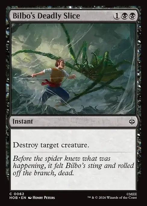 Bilbo's Deadly Slice [ #0062 ] (HOB-C)