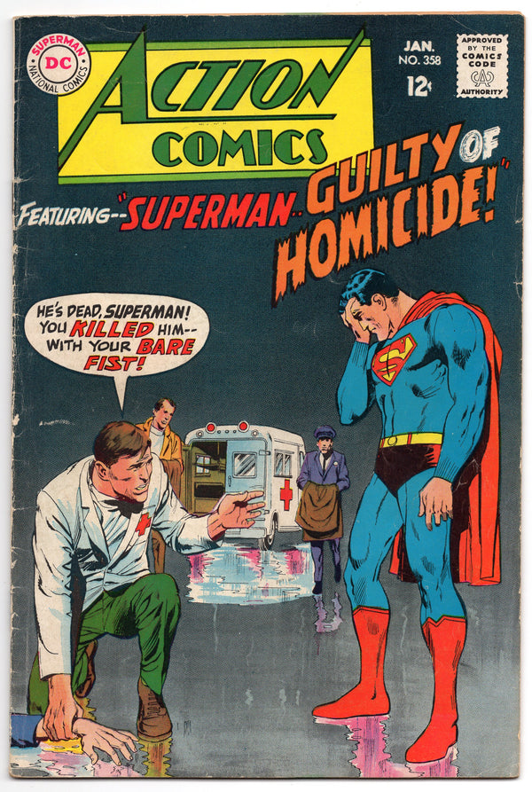 Action Comics (1938 Series) #358 (5.0)