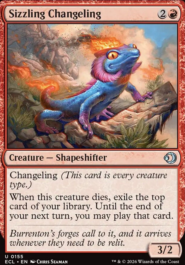 Sizzling Changeling [ #0155 ] (ECL-U)