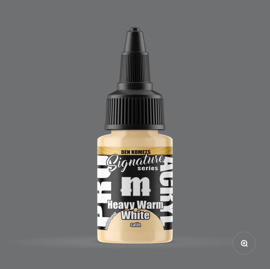 Monument Hobbies: PRO Acryl Signature Series - S18 Heavy Warm White (22mL)