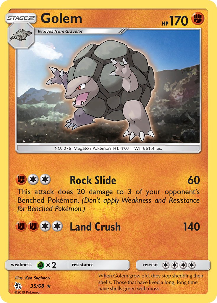 Golem - 35/68 (HIF) Rare - Near Mint