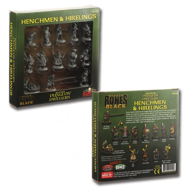 Bones Black 44149: Henchmen & Hirelings - Boxed Set