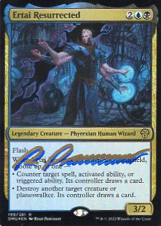 Ertai Resurrected (DMU-R-FOIL)[Artist Signature]