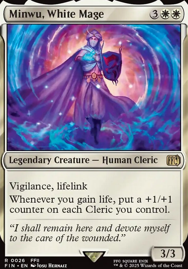 Minwu, White Mage [ #0026 ] (FIN-R)