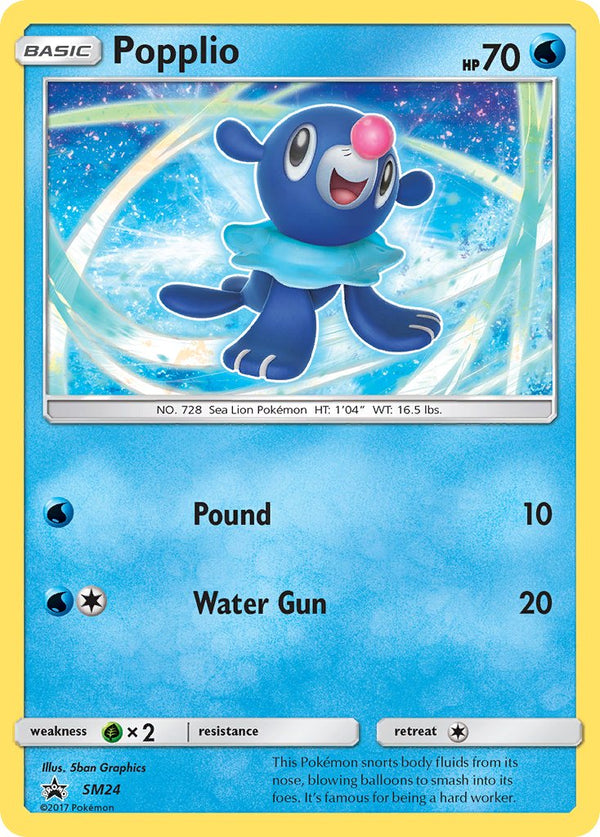 Popplio - SM24 (SM:PR) Promo - Near Mint Holofoil