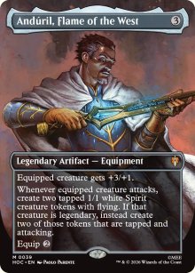 Anduril, Flame of the West [ #0039 Borderless ] (HOC-M)