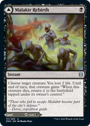 Malakir Rebirth // Malakir Mire (ZNR-U)