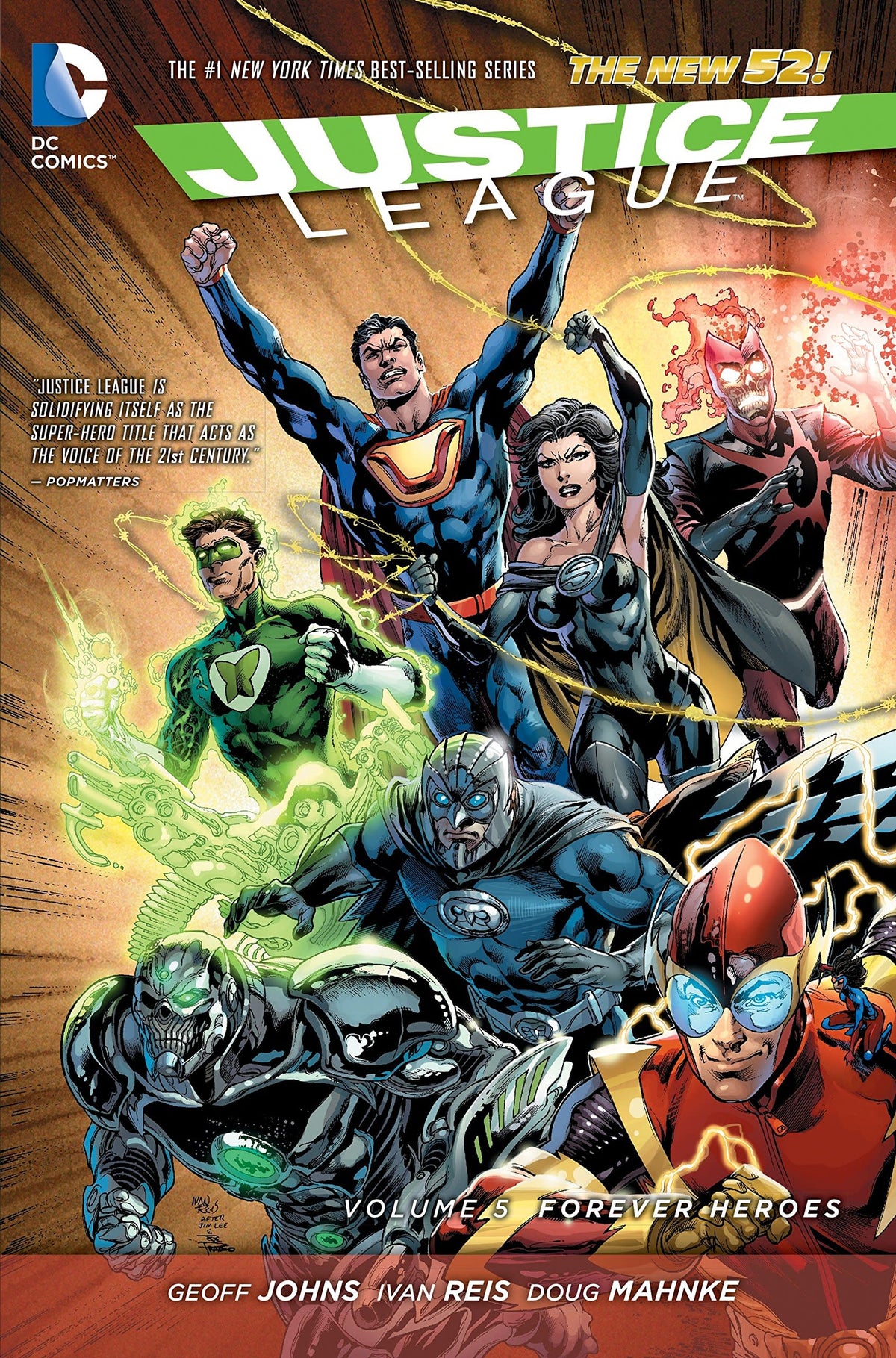 JUSTICE LEAGUE TP #5 FOREVER HEROES (N52) (USED)
