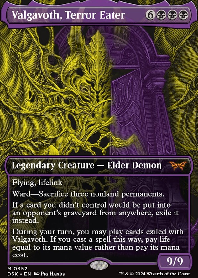 Valgavoth, Terror Eater [#0352 Double Exposure] (DSK-M-FOIL)