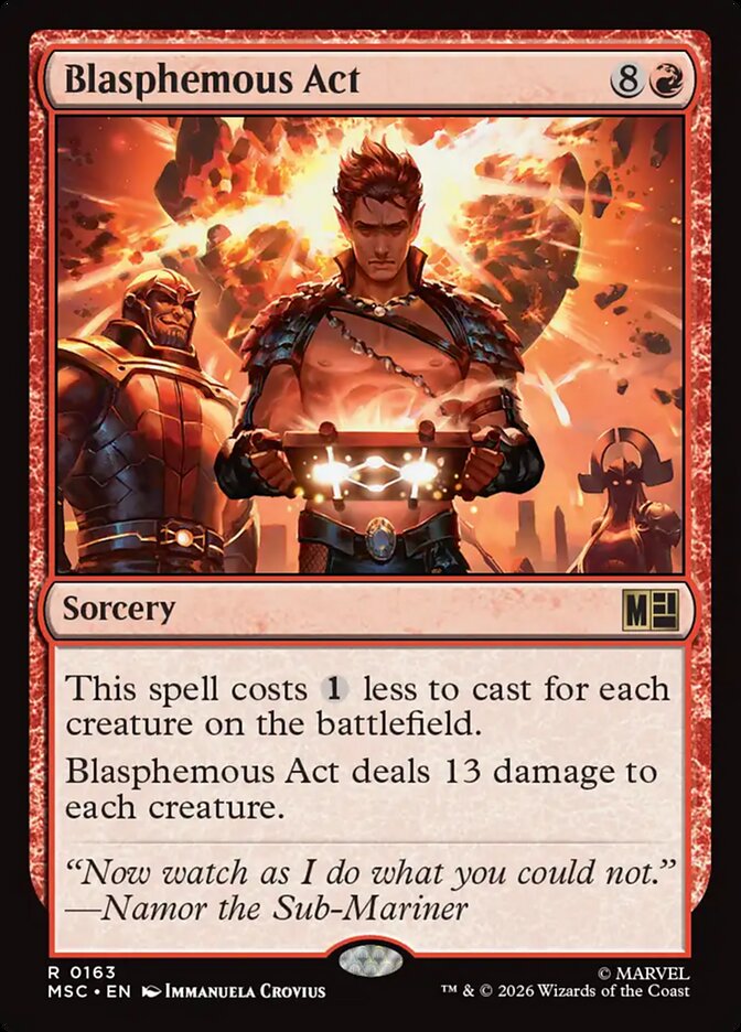 Blasphemous Act [ #0163 Surge Foil ] (MSC-R)