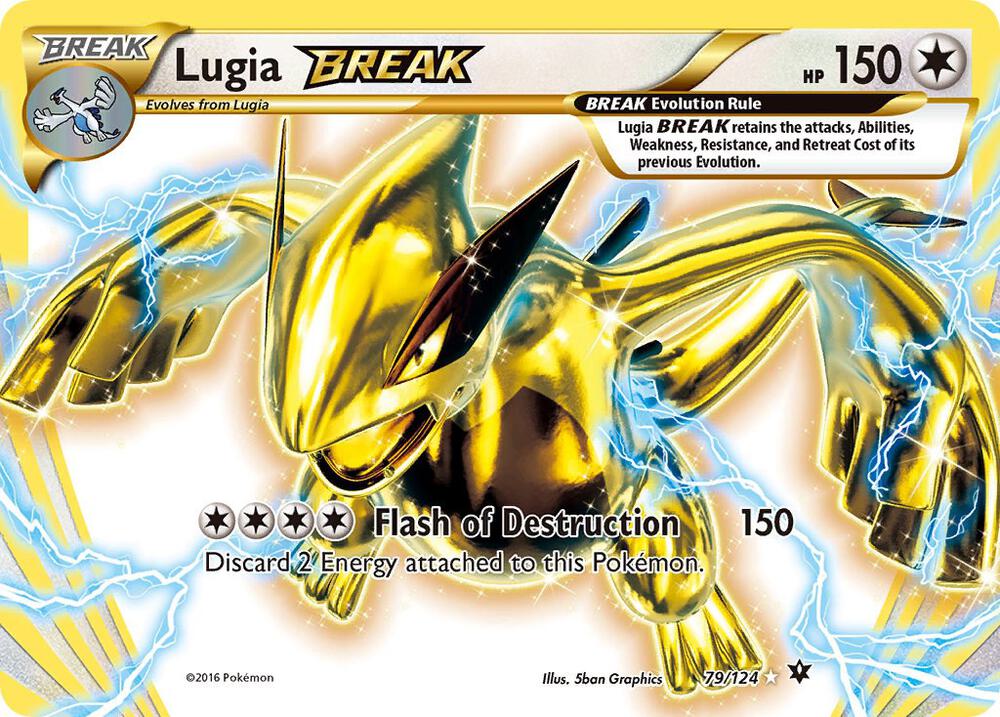 Lugia Break - 79/124 (FCO) Rare Break - Near Mint Holofoil