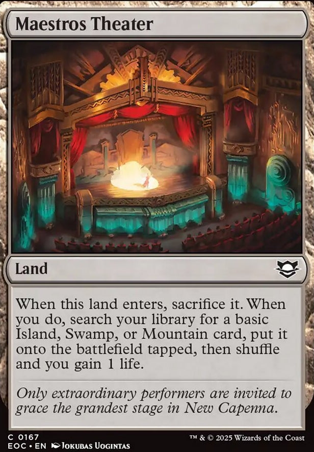 Maestros Theater [ #0167 ] (EOC-C)