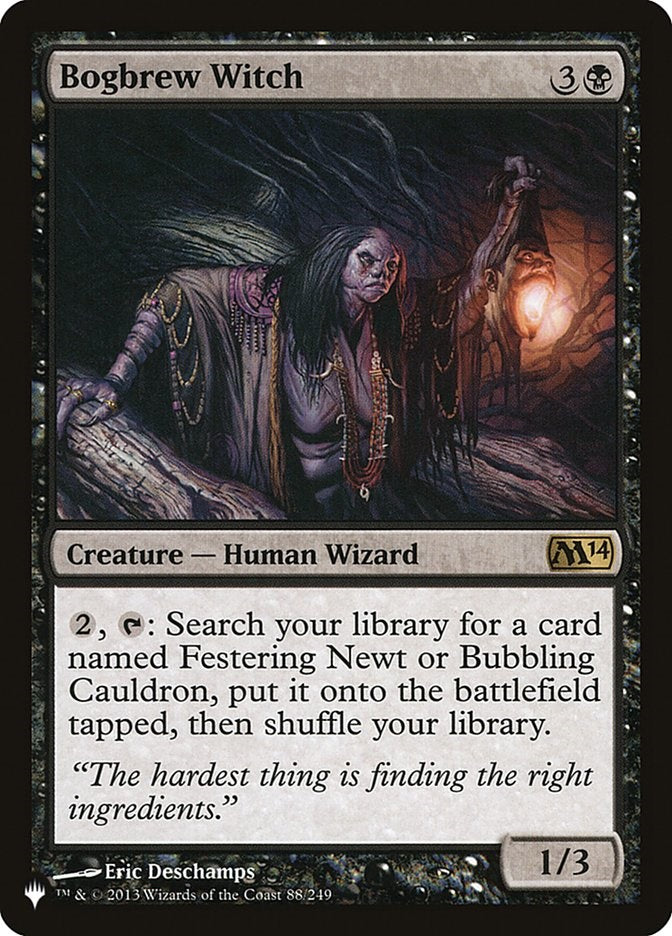 Bogbrew Witch (M14-R-LIST)