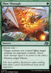 Plow Through [ #0174 ] (DFT-U)