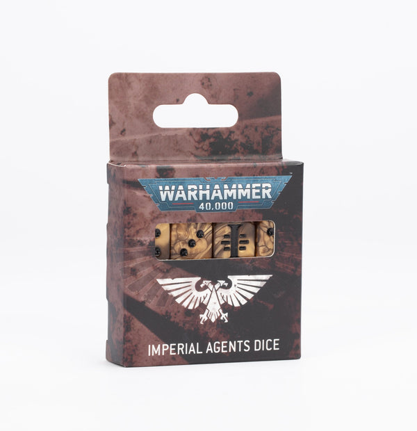 Citadel Hobby: Dice Set - 40K: Imperial Agents (10th)