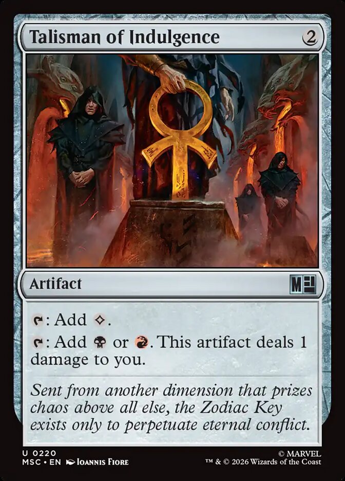 Talisman of Indulgence [ #0220 ] (MSC-U)
