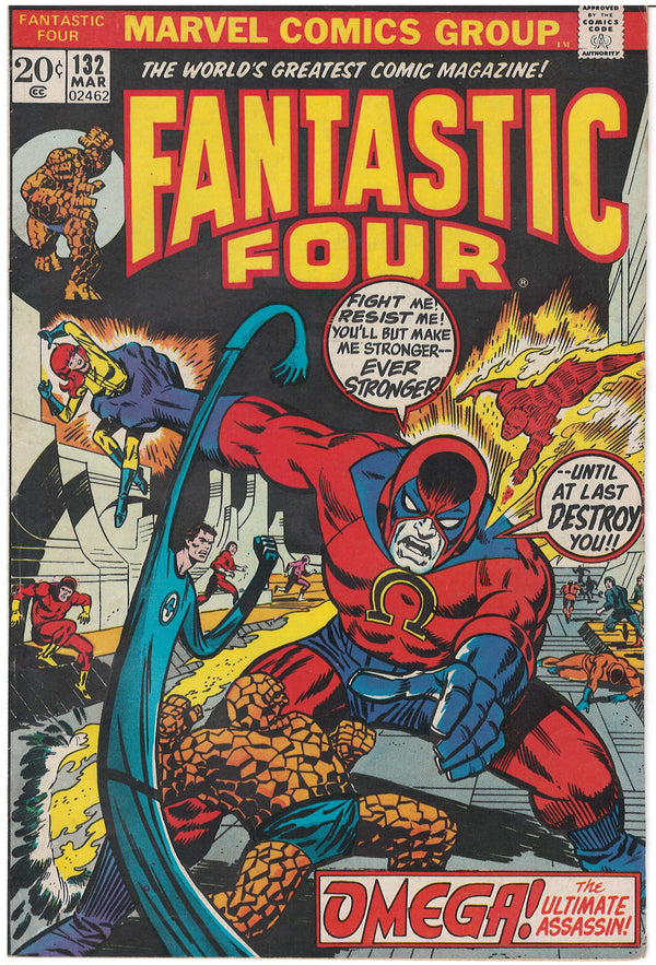Fantastic Four (1961 Series) #132 (7.0) 1st Omega the Ultimate Alpha