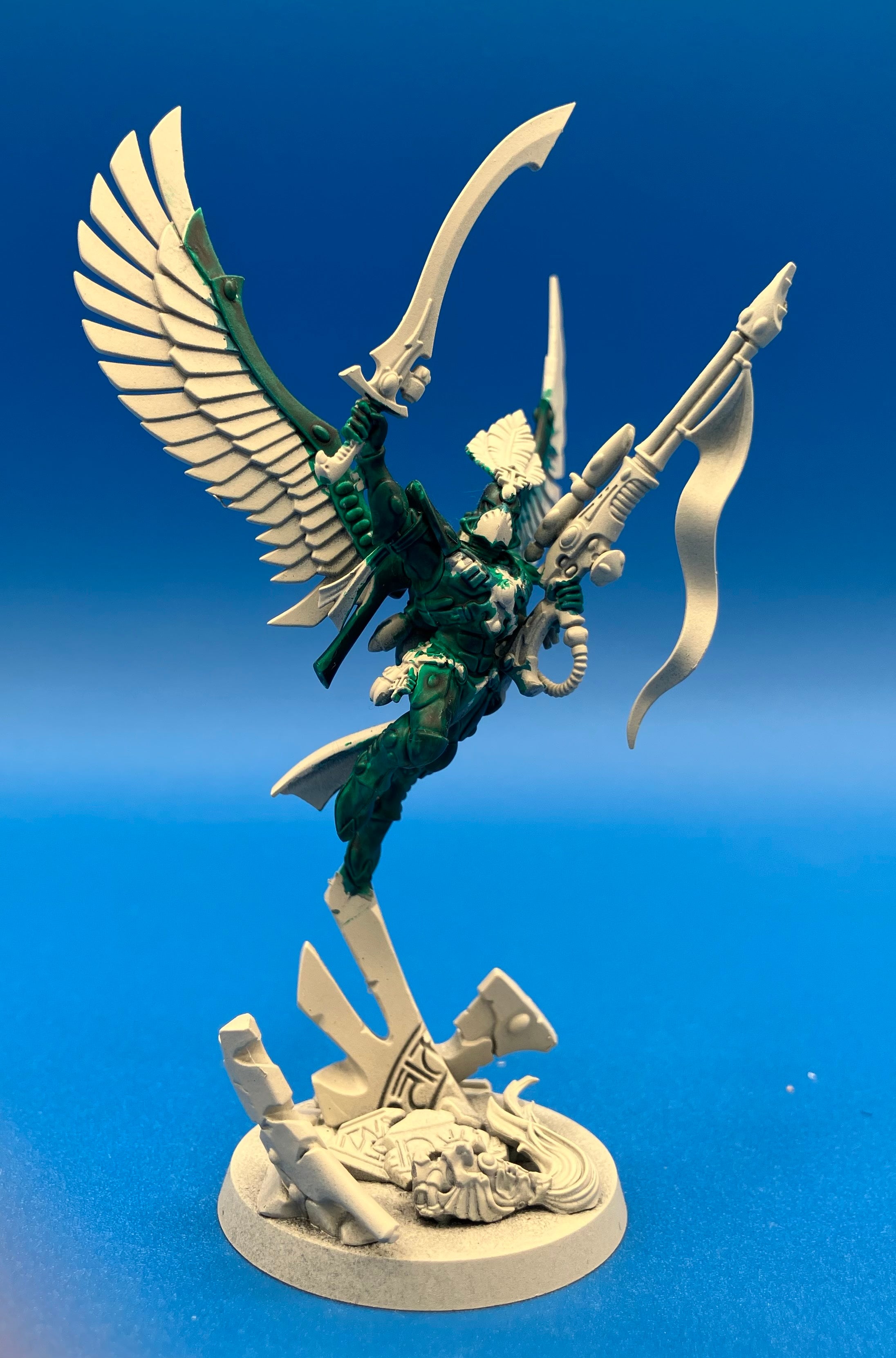 40K: Aeldari - Baharroth (Phoenix Lord of the Swooping Hawks) (USED) Lot #1
