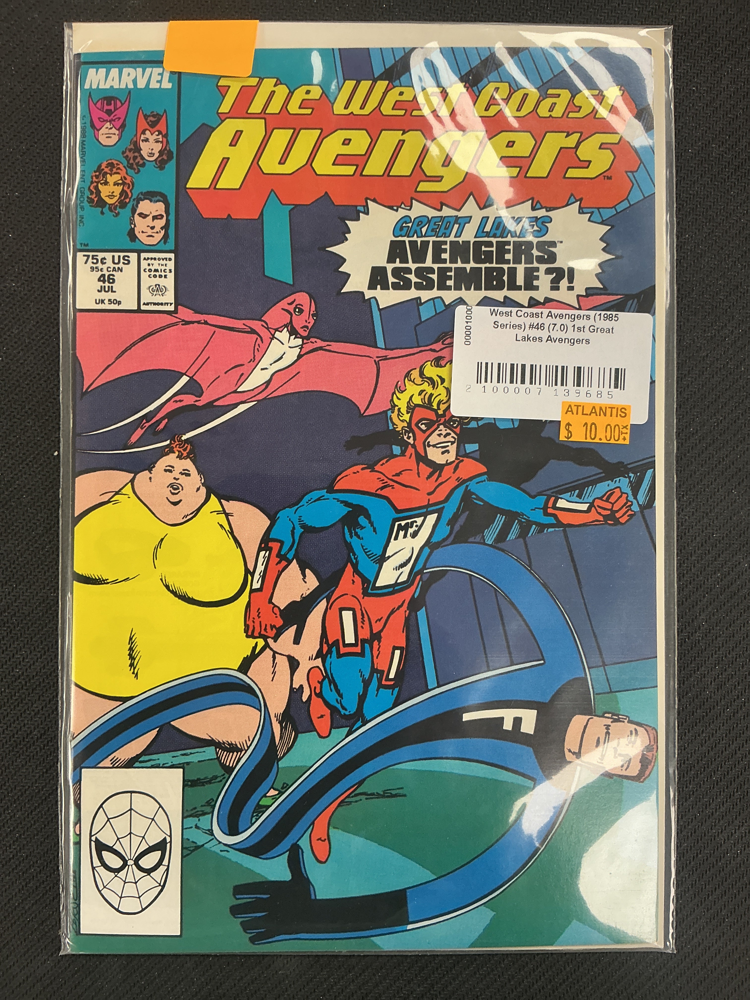 West Coast Avengers (1985 Series) #46 (7.0) 1st Great Lakes Avengers
