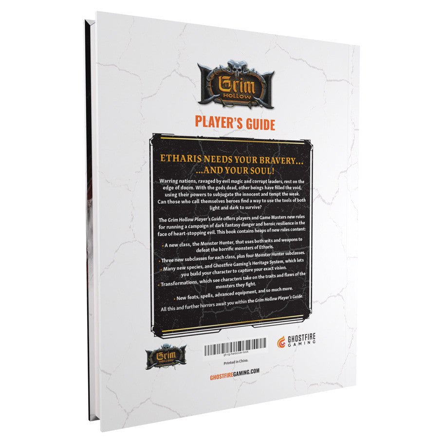 D&D 5E OGL: Grim Hollow 2E - Player's Guide