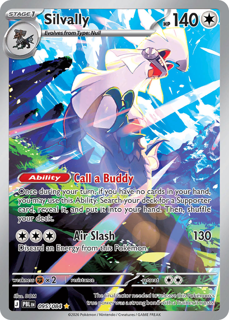 Silvally - 095/084 (PBL) Illustration Rare