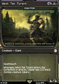 West Tek Tyrant [#0346 Grave Titan Showcase] (PIP-M-FOIL)