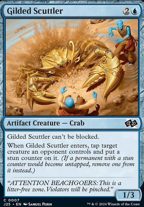 Gilded Scuttler [#0007] (J25-C)