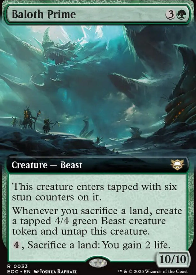 Baloth Prime [ #0033 Extended Art ] (EOC-R)