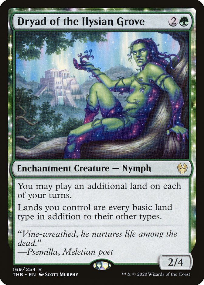 Dryad of the Ilysian Grove (THB-R) Light Play