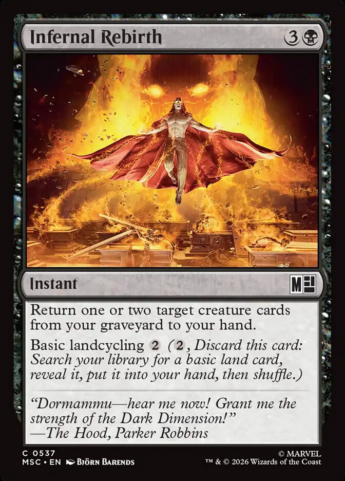 Infernal Rebirth [ #0537 ] (MSC-C)
