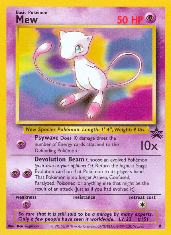 Mew (WoTC Promo) - 08/53 (PR) Promo - Light Play Unlimited