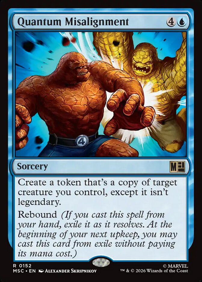 Quantum Misalignment [ #0152 Surge Foil ] (MSC-R)