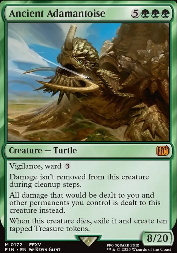 Ancient Adamantoise [ #0172 ] (FIN-M)