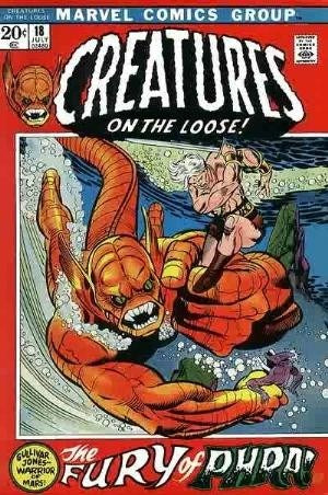 CREATURES ON THE LOOSE (1971 Series) #18 (3.5)