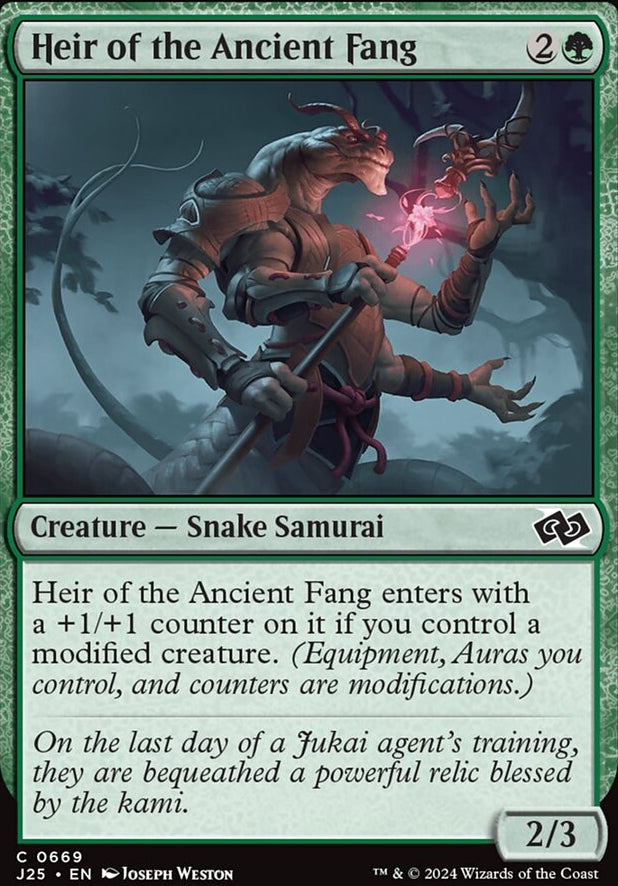 Heir of the Ancient Fang [