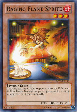 Raging Flame Sprite (BP01-EN136) Common - Near Mint Unlimited