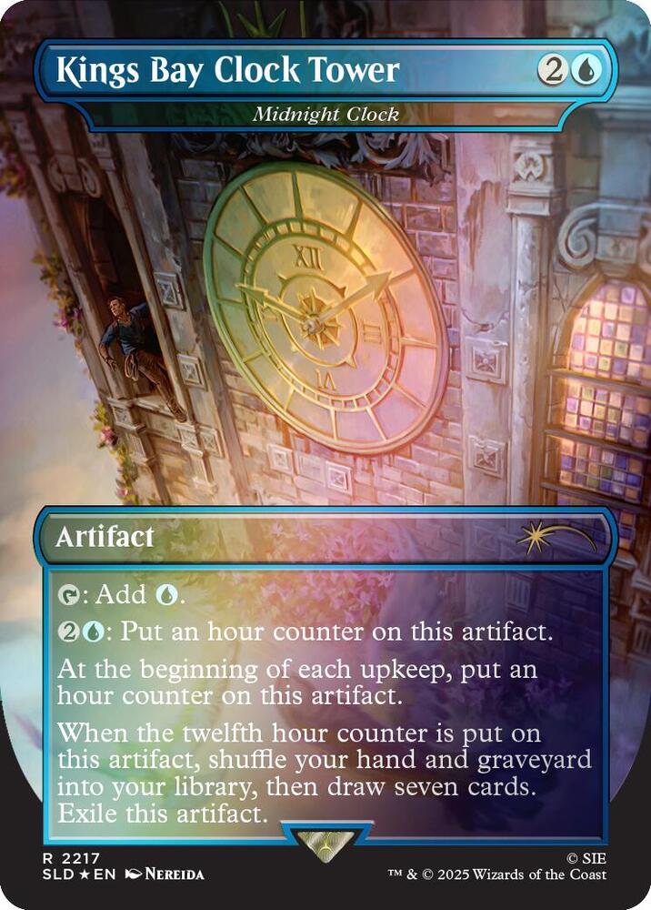 Kings Bay Clock Tower [#2217] (SLD-R-FOIL)
