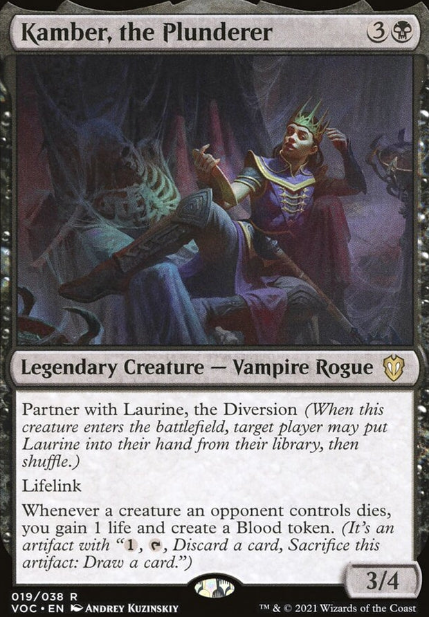 Kamber, the Plunderer [ #0019 ] (VOC-R)