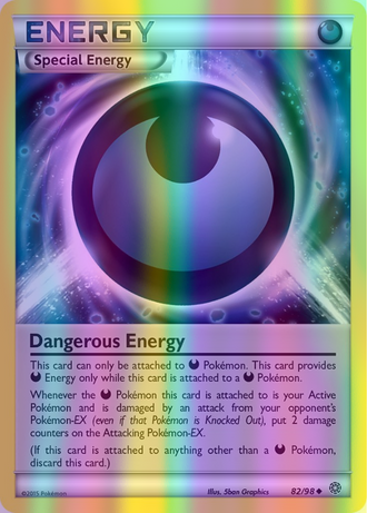 Dangerous Energy - 082/098 (AOR) Uncommon - Near Mint Reverse Holofoil